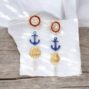 INC Nautical Earring Set